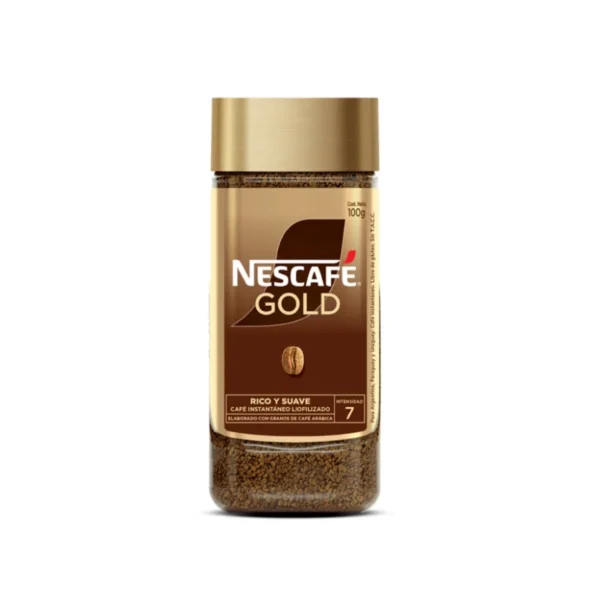 CAFÉ NESCAFÉ GOLD INSTANTÁNEO x 100 g