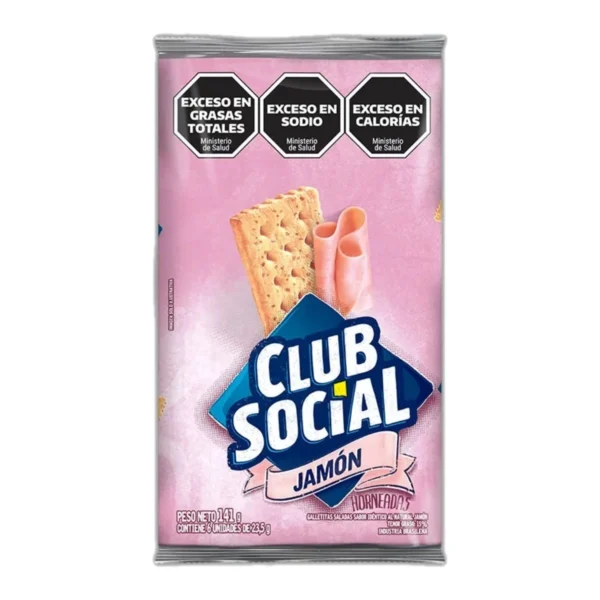 CLUB SOCIAL JAMÓN X6 x 23,5 g