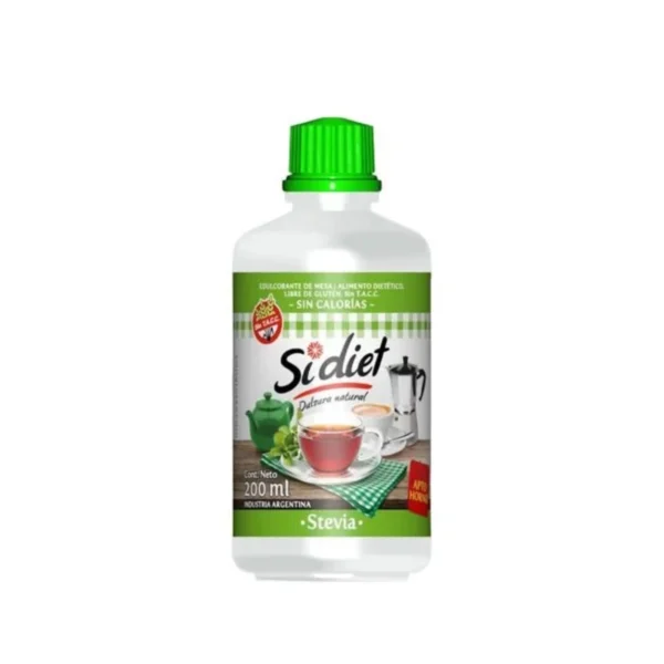 EDULCORANTE SIDIET STEVIA x 200 mL