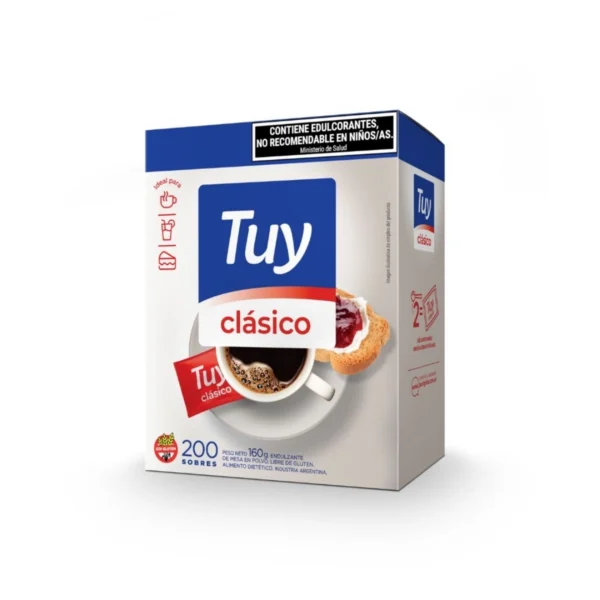 EDULCORANTE TUY CLÁSICO LA VIRGINIA x 200 SOBRES