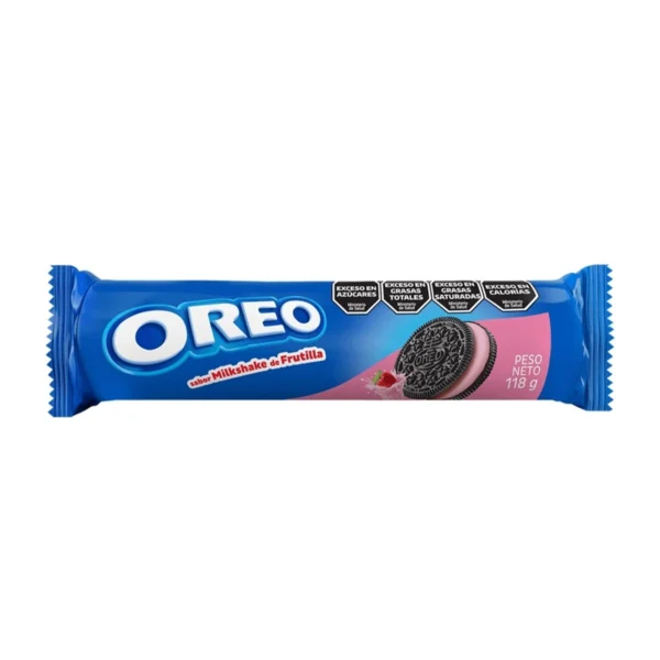 GALLETAS OREO FRUTILLA x 118 g