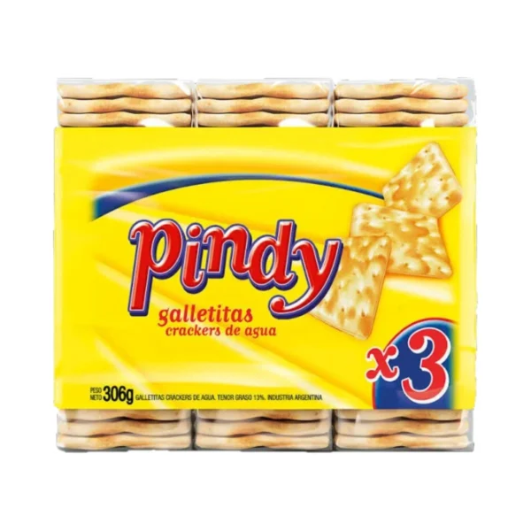 GALLETAS PINDY x 3 x 306 G