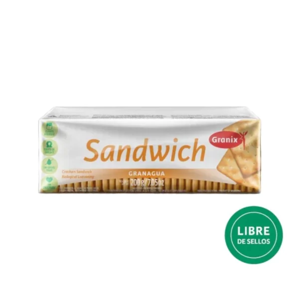 GALLETAS SANDWICH GRANIX x 200 g