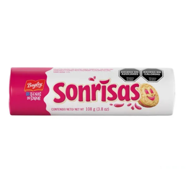 GALLETAS SONRISAS x 108 g