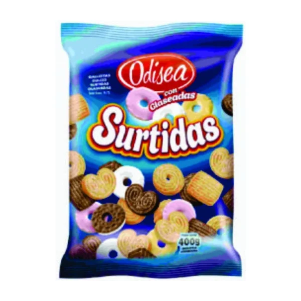 GALLETAS SURTIDAS ODISEA x 400 g