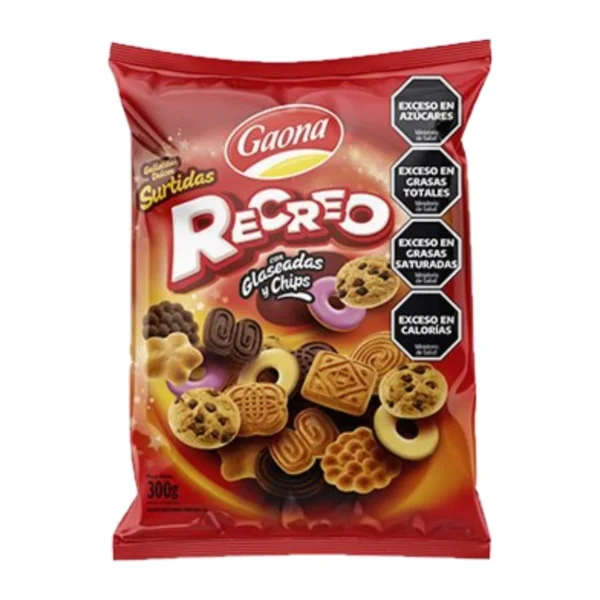 GALLETAS SURTIDAS RECREO X300G COD_ 22939