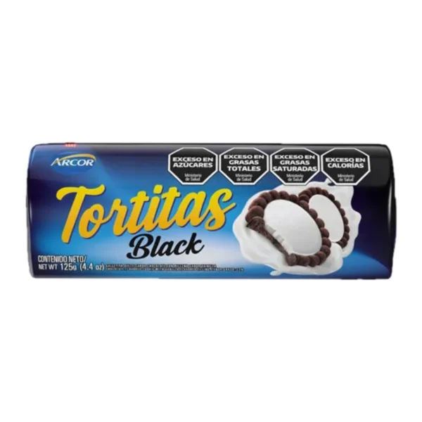 GALLETAS TORTITAS BLACK x 125 g