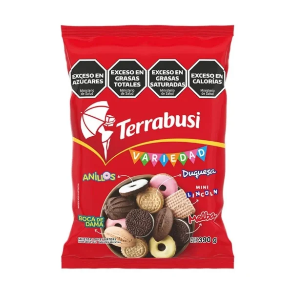 GALLETAS VARIEDAD TERRABUSI x 390 g