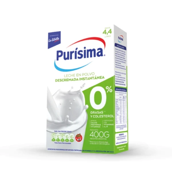 LECHE DESCREMADA x 400 g