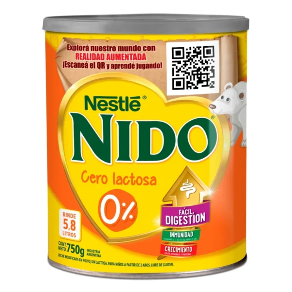 LECHE EN POLVO 0_ LACTOSA NIDO x 750 g