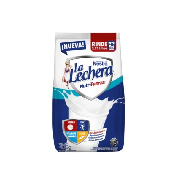 LECHE EN POLVO LA LECHERA x 400 g