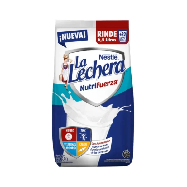 LECHE EN POLVO LA LECHERA x 800 g