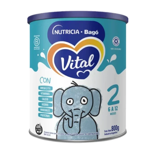 LECHE EN POLVO VITAL 2 x 800 g