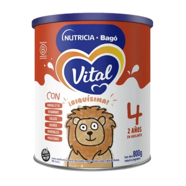 LECHE EN POLVO VITAL 4 x 800 g