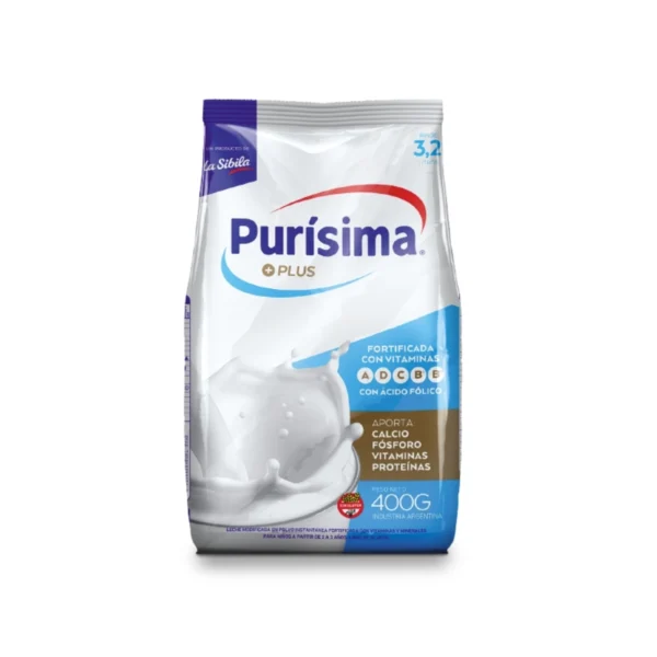 LECHE ENTERA PURÍSIMA x 400 g
