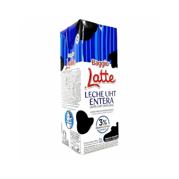 LECHE LÍQUIDA BAGGIO LATTE x 1 L