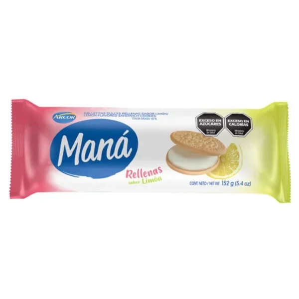 MANA RELLENA LIMÓN x 152 g