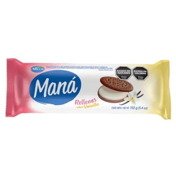 MANA RELLENA VAINILLA x 152 g