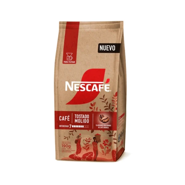 NESCAFÉ TOSTADO MOLIDO x 190 g