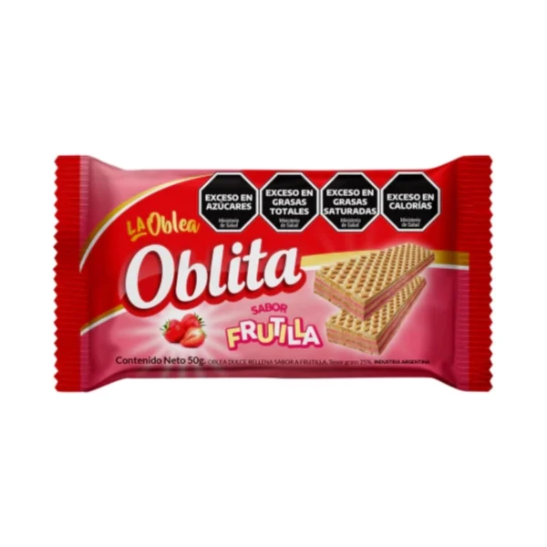 OBLEA FRUTILLA OBLITA x 50 g