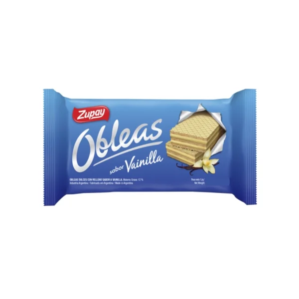 OBLEA RELLENO VAINILLA ZUPAY x 50 g