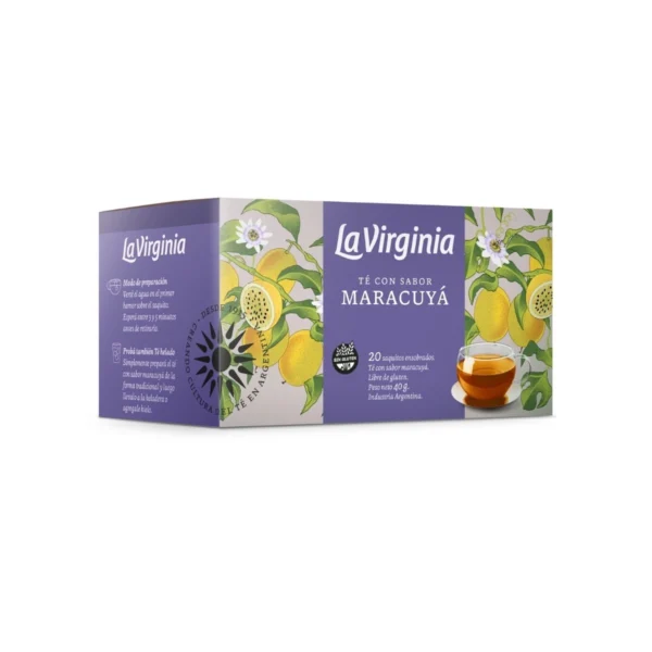 TÉ SABOR MARACUYÁ LA VIRGINIA x 20 S
