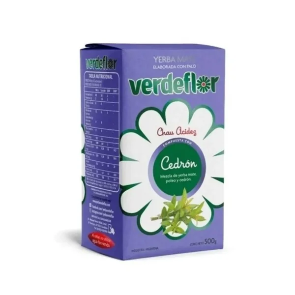 YERBA VERDEFLOR CEDRÓN x 500 g