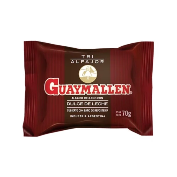 ALFAJOR NEGRO TRIPLE GAUYMALLÉN x 70 g