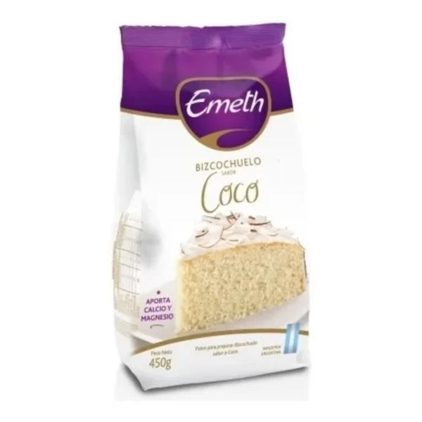 BIZCOCHUELO COCO EMETH x 450 g