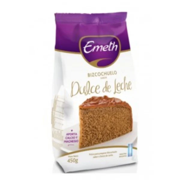 BIZCOCHUELO DULCE DE LECHE EMETH x 450 g