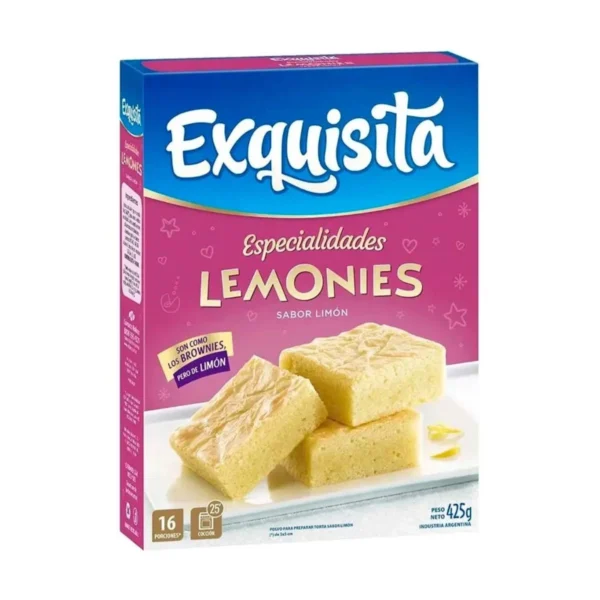 BIZCOCHUELO LEMONIES EXQUISITA x 425 g