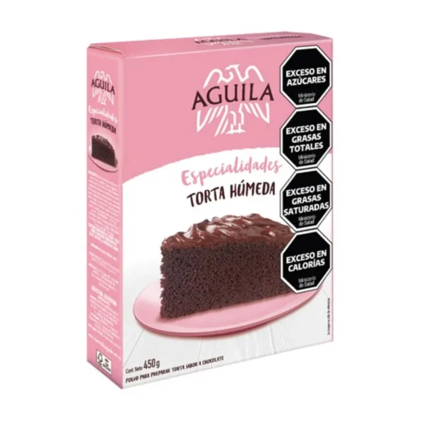 BIZCOCHUELO TORTA HÚMEDA ÁGUILA x 450 g