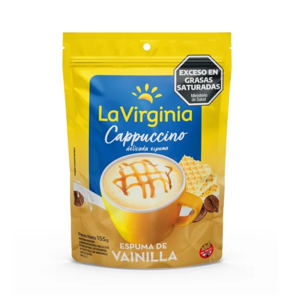 CAPPUCCINO_VAINILLA LA VIRGINIA DOY PACK x155g COD 13880