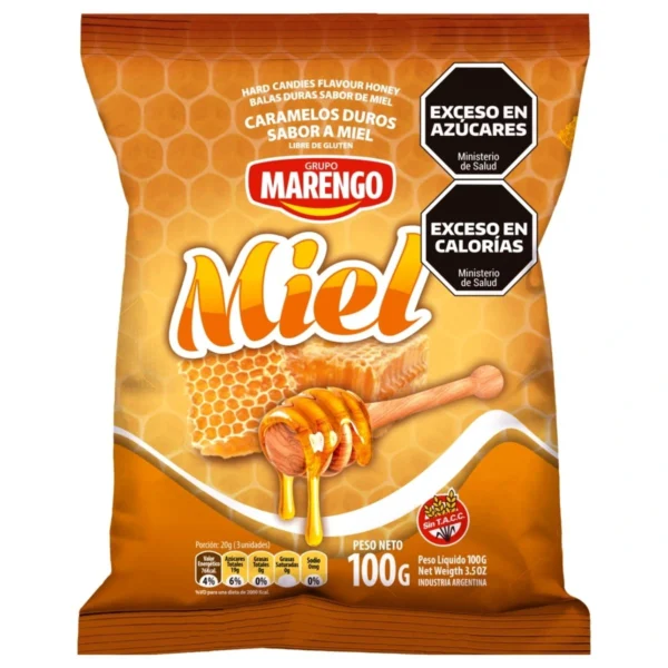 CARAMELOS MIEL MARENGO x 454 g