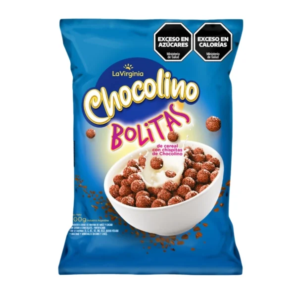 CEREAL BOLITAS CHOCOLINO LA VIRGINIA x 200 g