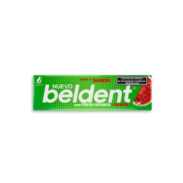 CHICLE SANDÍA BELDENT x 10 g