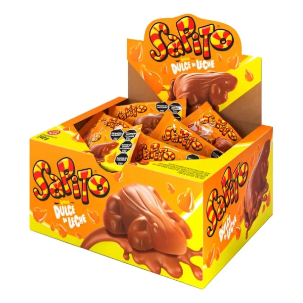 CHOCOLATE SAPITO DULCE DE LECHE  X 24 UNIDADES
