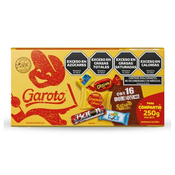 CHOCOLATES GAROTO x 250 g