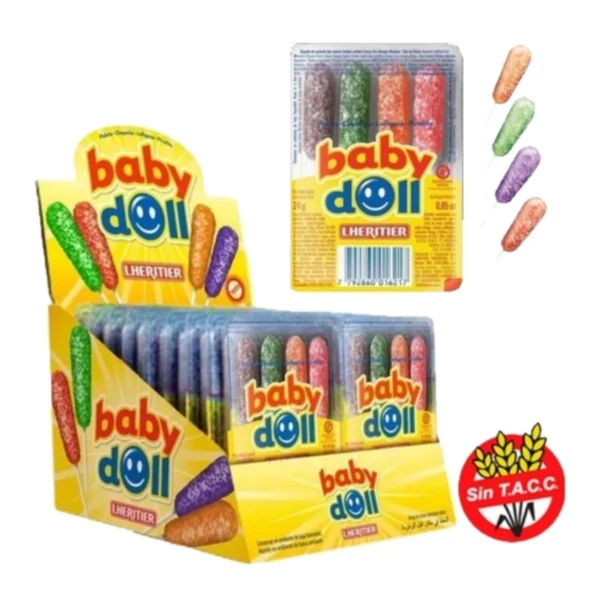 CHUPETINES BABY DOLL LHERITIER X 18 UNIDADES