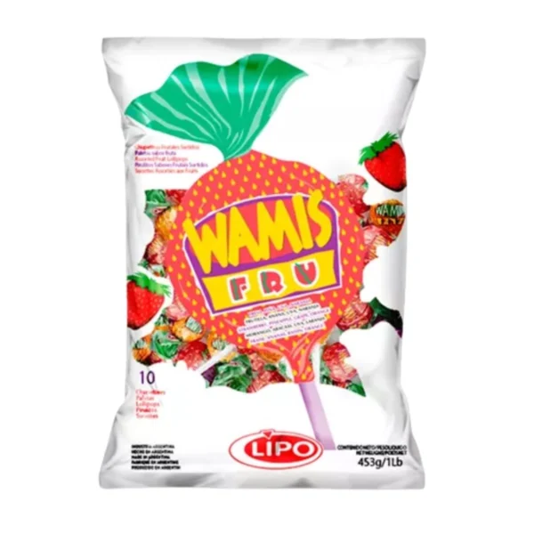 CHUPETINES FRUTAL WAMIS x 453 g