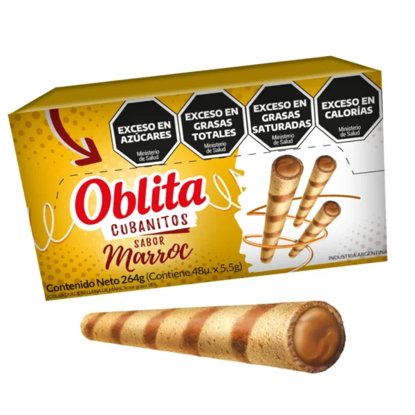 CUBANITO MARROC OBLITA X 48 UNIDADES
