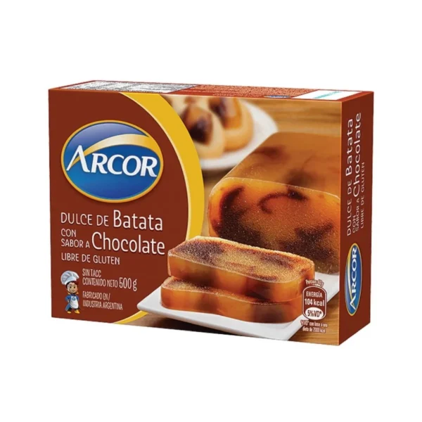 DULCE DE BATATA CON CHOCOLATE ARCOR x 500 g