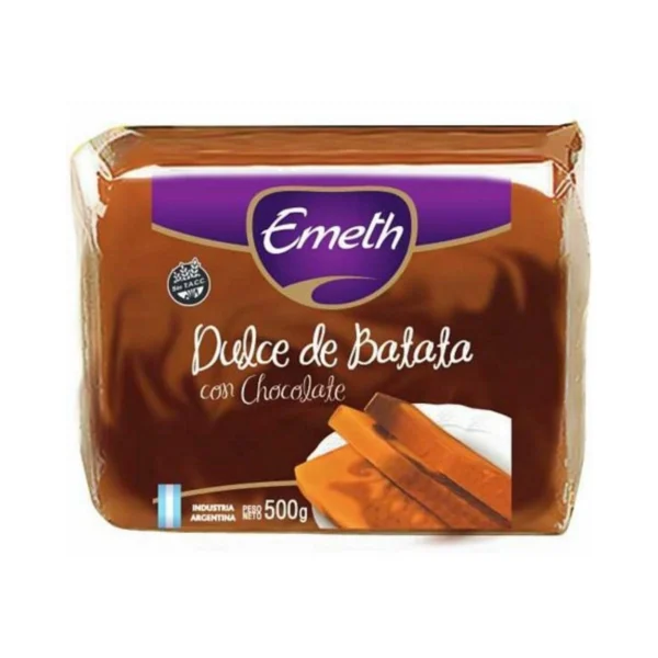 DULCE DE BATATA CON CHOCOLATE EMETH x 500 g