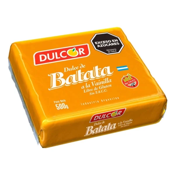 DULCE DE BATATA DULCOR x 500 g