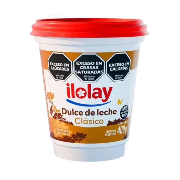 DULCE DE LECHE CLÁSCO ILOLAY x 400 g