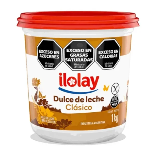 DULCE DE LECHE CLÁSICO ILOLAY x 1 kg