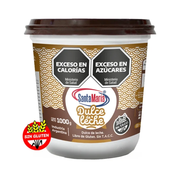 DULCE DE LECHE CLÁSICO SANTA MARÍA x 1 kg