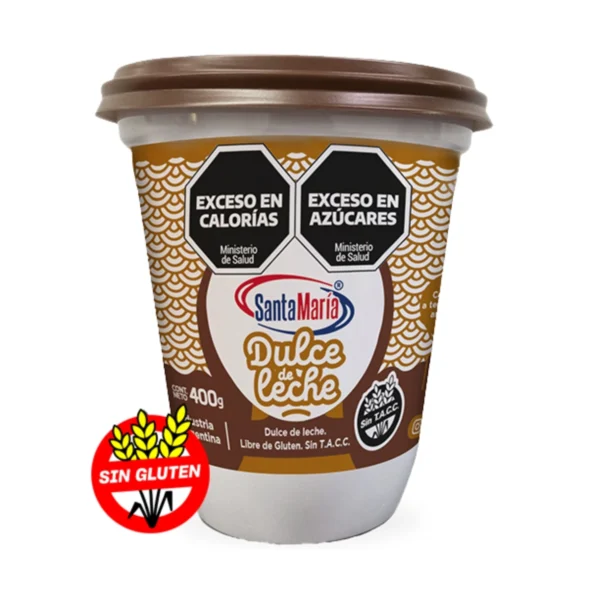 DULCE DE LECHE CLÁSICO SANTA MARÍA x 400 g