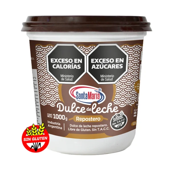 DULCE DE LECHE REPOSTERO SANRTA MARÍA x 1 kg
