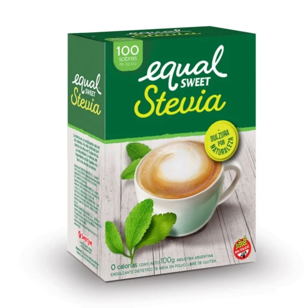 EDULCORANTE STEVIA EQUALSWEET X 50 SOBRES